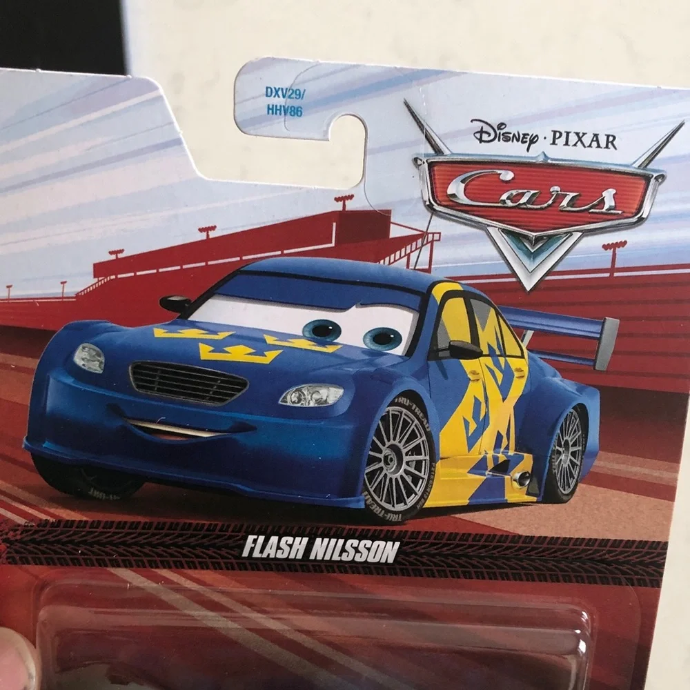 Pixar Cars Flash Nilsson Toy Car - Blue and Yellow